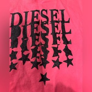Diesel girls size extra large sweatshirt dress